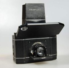C7566 02 GRAFLEX SERIES II + OBIETTIVO GRAFLEX TESSAR IC 75:3,5