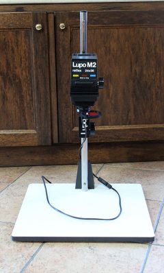 D0479 01 INGRANDITORE LUPO M2 REFLEX 24X36 + OB RODENSTOCK TRINAR 50:3,5