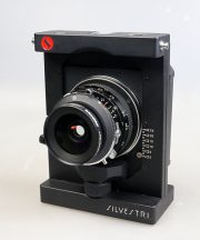 FOTOCAMERA SILVESTRI SRM289SW119 +OBIETTIVO SCHNEIDER SUPER-ANGULON 47:5,6 + ANELLO ELICOIDALE DI MESSA A FUOCO X SILVESTRI + LOUPE DI MESSA A FUOCO CON LENTE
