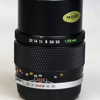 D0999 01 OBIETTIVO OLYMPUS ZUIKO OM 135:3,5