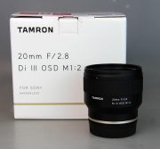 OBIETTIVO TAMRON X SONY E AF 20:2,8 D III OSD