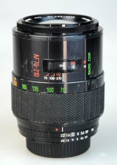 D1523 01 1 OBIETTIVO KALIMAR AF X NIKON 70/210:3,9