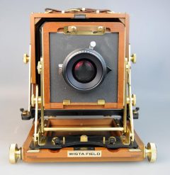 D1850 01 FOTOCAMERA FOLDING WISTA FIELD 4X5 TROPICALE +OB RODENSTOCK SIRONAR-M 150:5,6 OTT COPAL 0.0