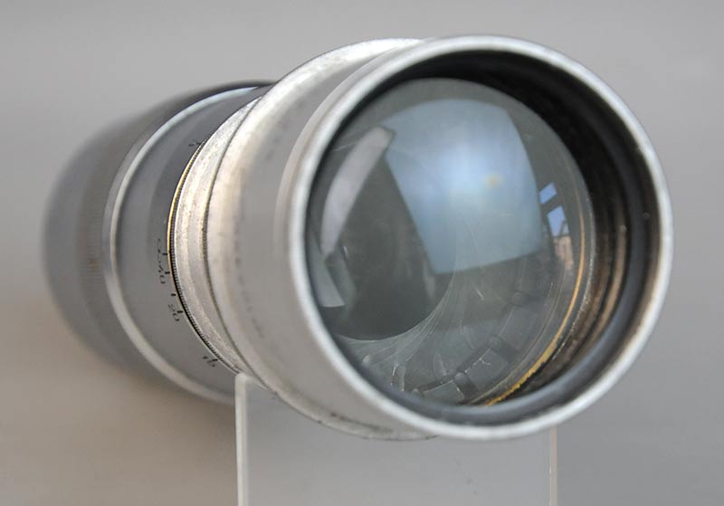 OBIETTIVO DALLMAYER LONDON 12" 360 CM DALLON TELEPHOTO X EXAKTA/TOPCON 3 D1854 03