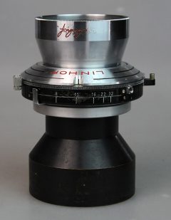 D1976 01 OBIETTIVO SCHNEIDR TELE-ARTON 270:5,5 OTTURATORE LINHOF