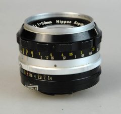 D2149 01 OBIETTIVO NIKKOR-S NIPPON KOGAKU 50:1,4 F NON MOD