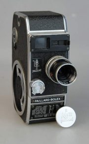 CINEPRESA 8MM BOLEX PAILARD 8L + OBIETTIVO PIZAR 12,5:1,9