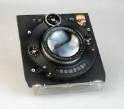 OBIETTIVO DOPPELANASTIGMAT UNOFOKAL 16,5 cm :4,5 ott. COMPAUND SU PIASTRA LINHOF TECNIKA