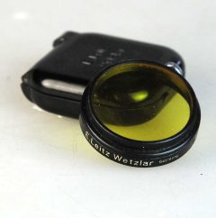 D2376 01 FILTRO LEITZ GIALLO 1 36MM "FIGRO" X 50:3,5 ELMAR