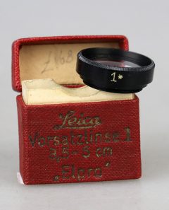 D2973 01 LEICA LEITZ LENTE ADDIZIONALE + 1 ELPRO FILETTO 19 MM X ELMAR 3,5 E 5 CM