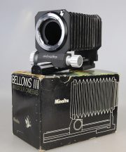 SOFFIETTO MINOLTA BELLOWS III MD/MC