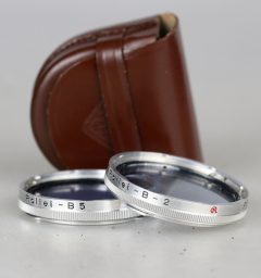 D3374 01 2 FILTRI ROLLEIFLEX CONVERSIONE COLORE -B5 -B2 GRII