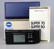 MINOLTA PROGRAM BACK SUPER 90 X MINOLTA 9000/7000