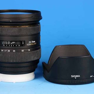 D4074 01 OBIETTIVO SIGMA 24/70:2,8 DG HSM EX PER MINOLTA AF - SONY A
