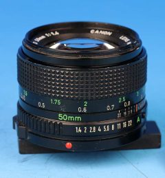 D4321 01 OBIETTIVO CANON FD 50:1,4