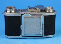 D4376 01 FOTOCAMERA ZEISS IKON SUPER NETTEL II + OBIETTIVO CARL ZEISS JENA TESSAR 5CM:2,8 1936/38