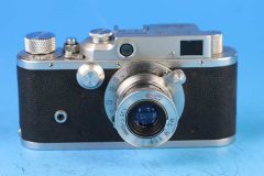 D4380 01 FOTOCAMERA COPIA LEICA TELEMETRO SHANGHAI 58II + OBIETTIVO 50:3,5