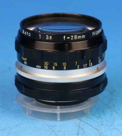 D4489 01 OBIETTIVO NIPPON KOGAKU NIKKOR-H 28:3,5 F NON MOD