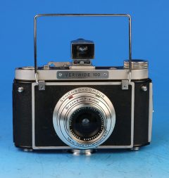 D4606 01 FOTOCAMERA BROOKS-PLAUBEL VERIWIDE 100 60/516 SUPER ANGULON 47:8 + MIRINO LEITZ 21MM