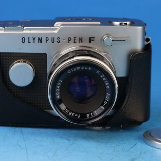 D4609 01 FOTOCAMERA OLYMPUS PENT-FT + OLYMPUS ZUIKO AUTO-S 38:1,8