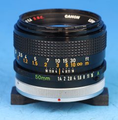 D4669 01 OBIETTIVO CANON FD 50:1,4 SSC