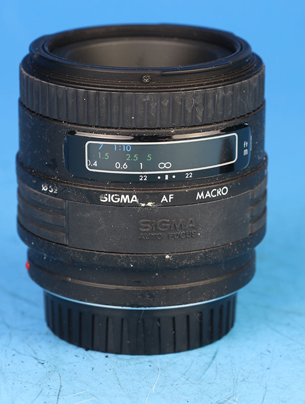 OBIETTIVO SIGMA AF MACRO 50:2,8 PER MINOLTA AF 1 D4708 01
