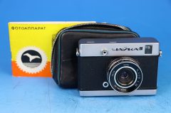 D4717 01 FOTOCAMERA HANKA II ( MEZZO FORMATO ottica intercambiabile) MADE URSS
