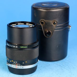 D4870 01 OBIETTIVO OLYMPUS ZUIKO 135:3,5 OM
