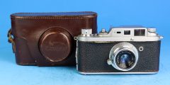 D4982 01 FOTOCAMERA SONNE C + OB. ELIONAR 50:3,5 39x1 COPIA LEICA TELEMETRO MADE ITALY