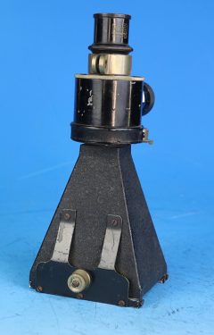 D4985 01 OBIETTIVO MICROSCOPIO OFF GALILEO F. KORISTKA 10X CON PORTA LASTRE 6X9 MADE ITALY