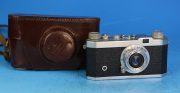 FOTOCAMERA AFOM WEGA I + OB. ANASTIGMAT TRIXTAR 50:3,5 39X1 MADE ITALY