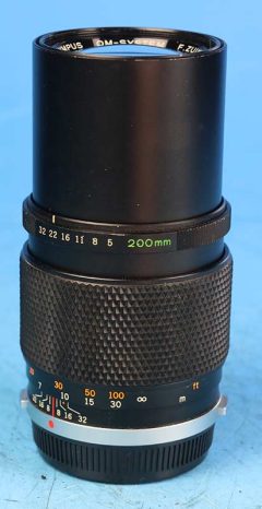 D5114 01 OBIETTIVO OLYMPUS OM-F ZUIKO AUTO T 200:5