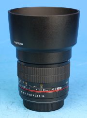 OBIETTIVO SAMYANG PER CANON EF 85:1,4 IS IF