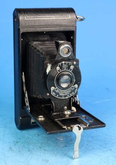 D5241 01 FOTOCAMERA FOLDING KODAK N°2 HAWEYE MODEL B OBIETTIVO KODEYE ANAGSTIGMAT 1:6,3