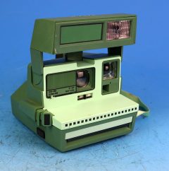 D5337 02 POLAROID 600 "EVER GREEN" verde festa