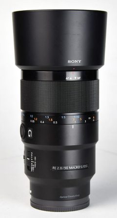 D6190 01 OBIETTIVO SONY FE 90:2,8 MACRO G OSS