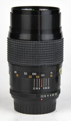 D6736 01 OBIETTIVO SUPER OZECK MC 200:3,5 PER PENTAX K