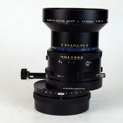 D6913 01 OBIETTIVO MAMIYA SEKOR SHIFT Z 75:4,5 W PER MAMIYA RZ67