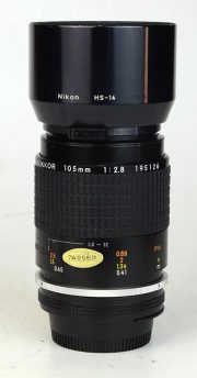 OBIETTIVO NIKON 105:2,8 MICRO NIKKOR AIS