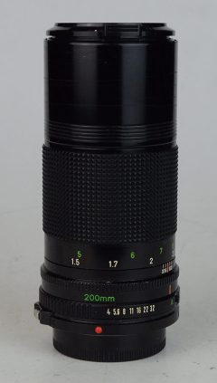D6959 01 OBIETTIVO CANON FD 200:4