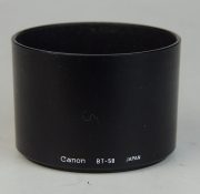 PARALUCE CANON BT-58 PER OBIETTIVO 70/210 FD