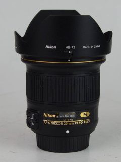 D6991 01 OBIETTIVO NIKON AF-S 20:1,8 G N