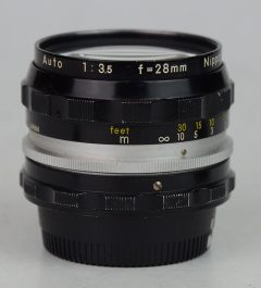 D7056 01 OBIETTIVO NIKKOR-H AUTO 28:3,5 NIPPON KOGAKU F NON MODIFICATO