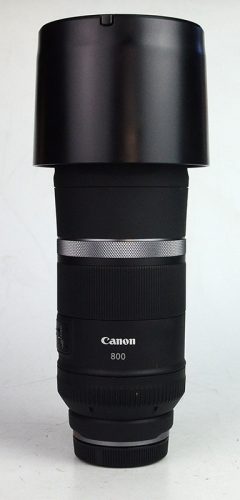 D7077 01 OBIETTIVO CANON RF 800:11 IS STM + PARALUCE