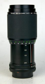 OBIETTIVO VIVITAR PER CANON FD 80/200:4,5 MC
