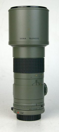 D7247 01 OBIETTIVO SIGMA PER CANON FD 400:5,6