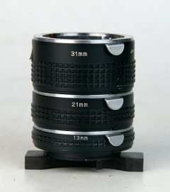 D7261 01 SET 3 TUBI DI PROLUNGA 31MM/21MM/13MM PER PENTAX K