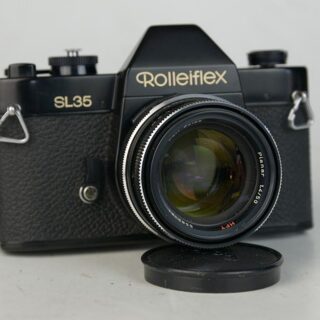 D7287 01 FOTOCAMERA ROLLEIFLEX REFLEX SL35 MADE IN GERMANY + OBIETTIVO 50:1,4 CARL ZEISS PLANAR