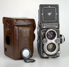 D7449 01 ROLLEIFLEX 3,5 F OBIETTIVO CARL ZEISS PLANAR 75:3,5