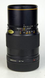 OBIETTIVO ZENZA ZENZANON-S 250:5,6 PER ZENZA SQ II x Zenza SQA SQB SQ